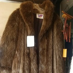 Wolfie Beaver Fur Coat